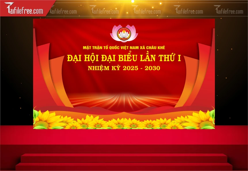 Maket Đại Hội Đại Biểu Mặt Trận Tổ Quốc_TD512