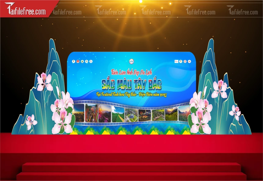 Tiểu Cảnh Checkin Triển Lãm Ảnh Du Lịch Tây Bắc (Điện Biên)_TD515