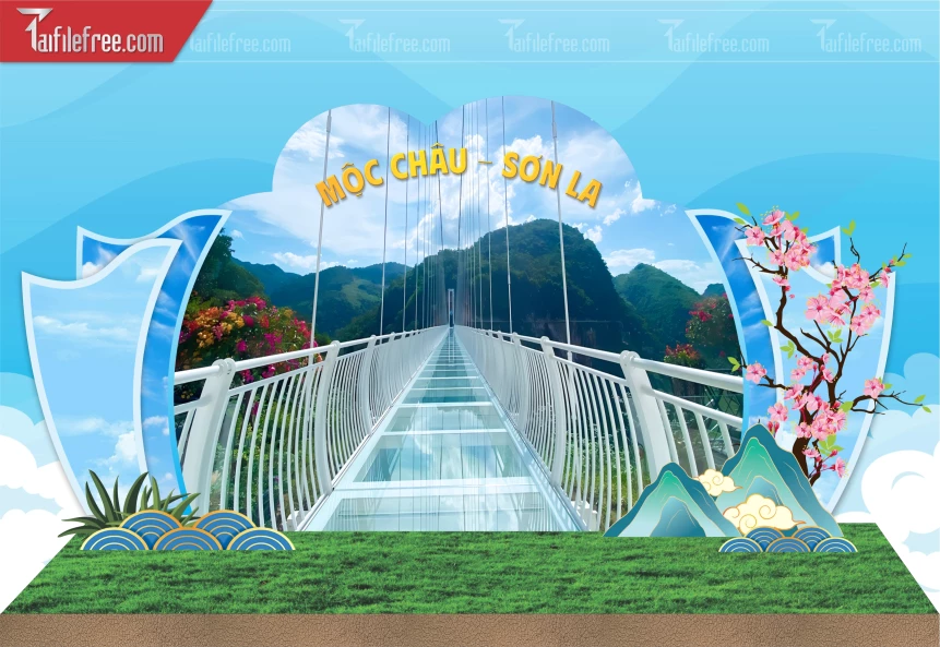 Tiểu Cảnh Checkin Triển Lãm Ảnh Du Lịch Sơn La. (Điện Biên)_TD521