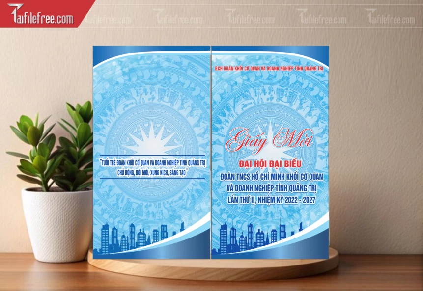 Giấy Mời Đại Hội Đại Biểu_TD544