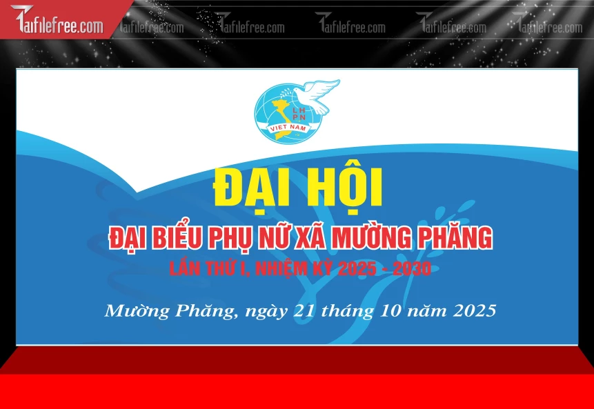 Phông Nền Đại Hội Đại Biểu_TD567