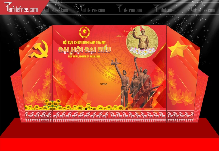 Phông Nền Đại Hội Đại Biểu_TD588