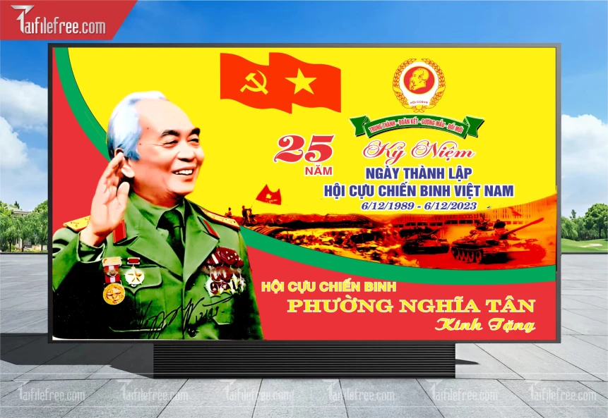 Phông Ngày Thành Lập Hội Cựu Chiến Binh_TD598