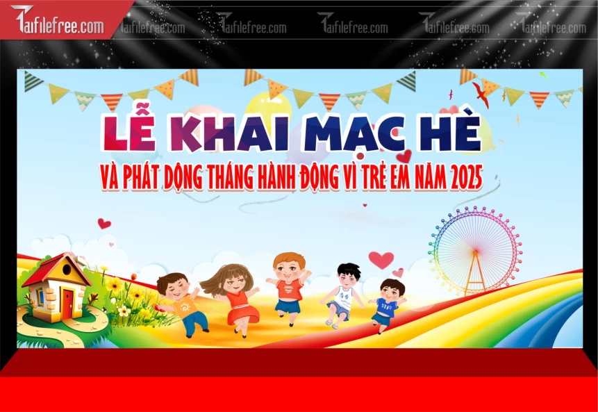 Phông Nền Lễ Khai Mạc_TD602