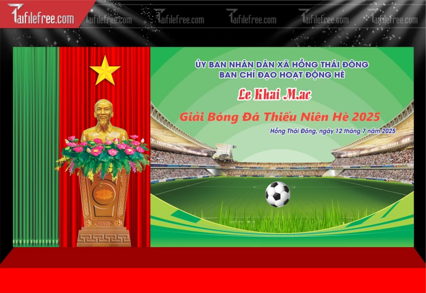 Phông Nền Lễ Khai Mạc_TD611