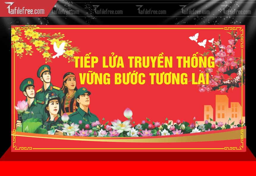 Mẫu Phông Nền Quân Sự_TD677