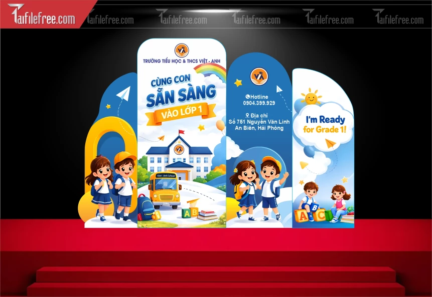 Background Chào Mừng Năm Lớp 1_TD691