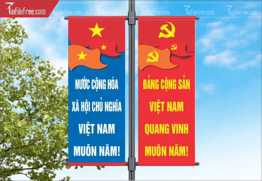 Phướn Treo Đường Phố_TDM22