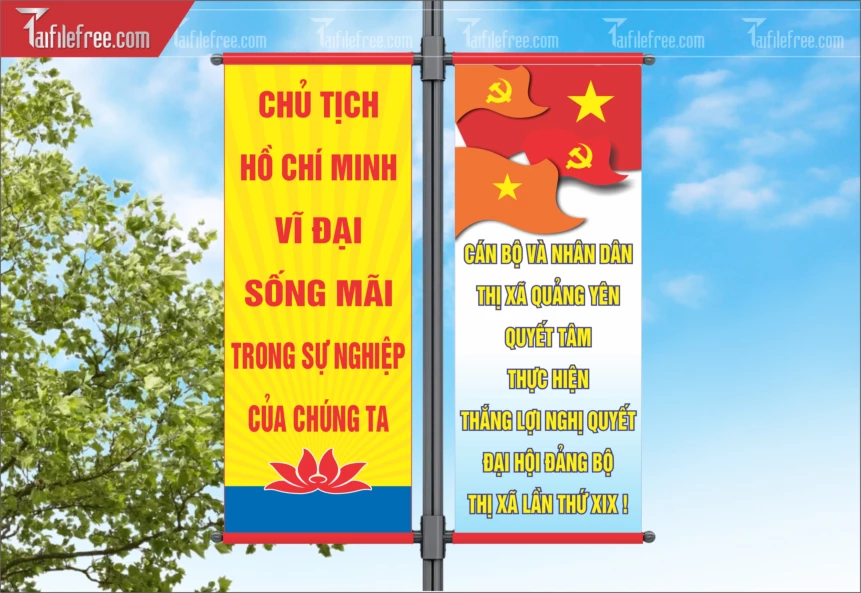 Phướn Treo Đường Phố_TDM23