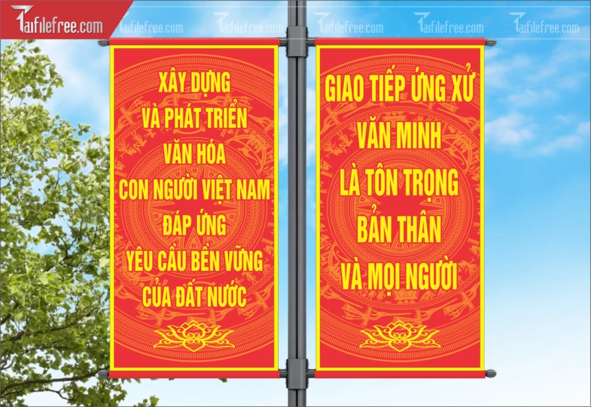 Phướn Treo Đường Phố_TDM26