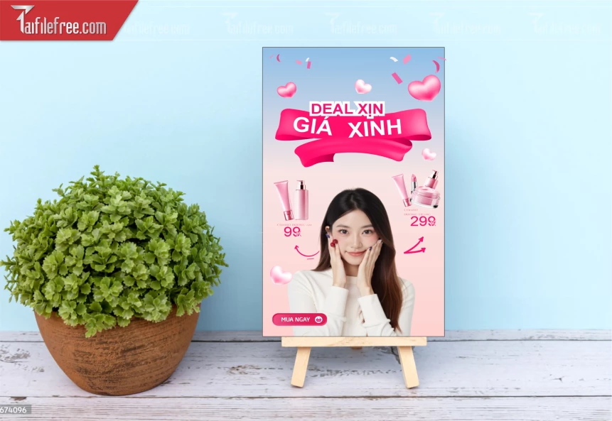 Standee Ngày Quốc Tế Phụ Nữ 20/10 TGG28