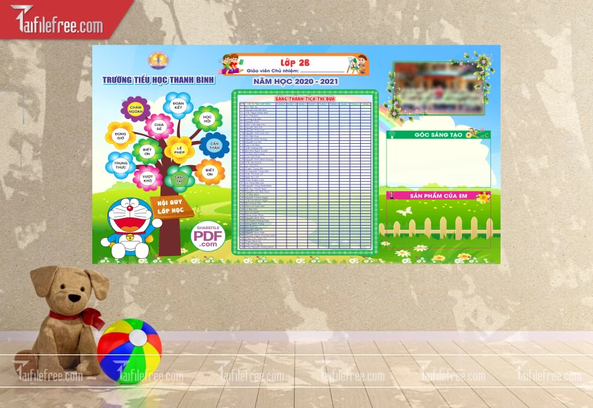 Bảng Góc Sáng Tạo_TH38