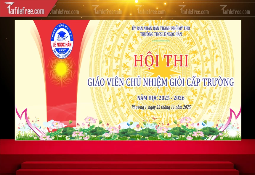 Background Hội Thi Giáo Viên Chủ Nhiệm_TH56
