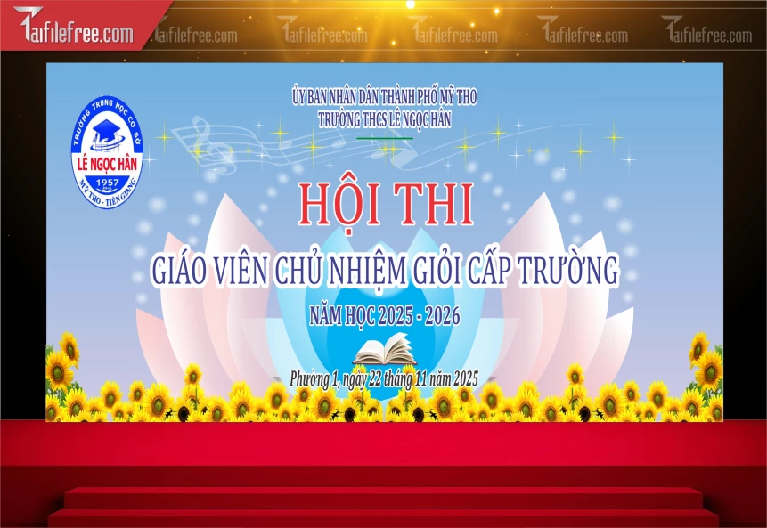 Background Hội Thi Giáo Viên Chủ Nhiệm_TH57
