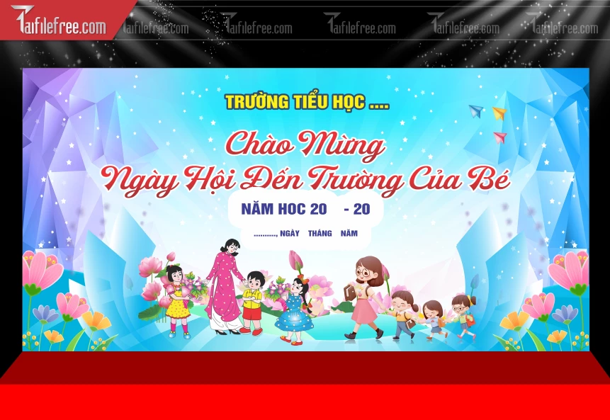 Phông Nền Ngày Hội Đến Trường Của Bé_TH71