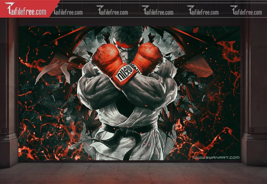 Tranh Trang Trí Phòng Tập Boxing, Tranh Boxing _TK07