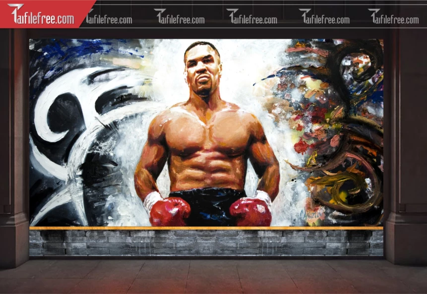 Tranh Trang Trí Phòng Tập Boxing, Tranh Boxing _TK08