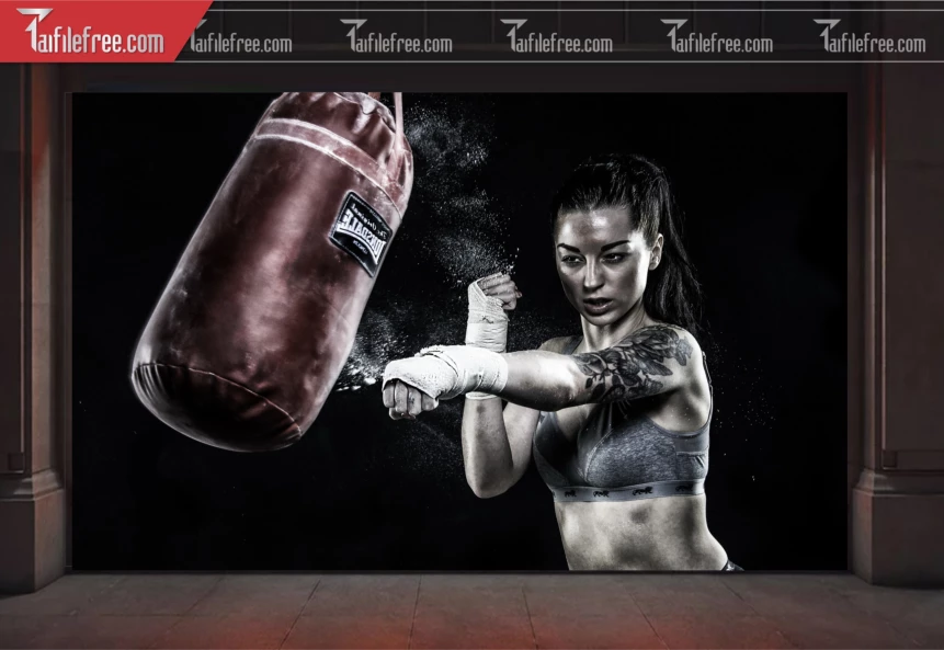 Tranh Trang Trí Phòng Tập Boxing, Tranh Boxing _TK15