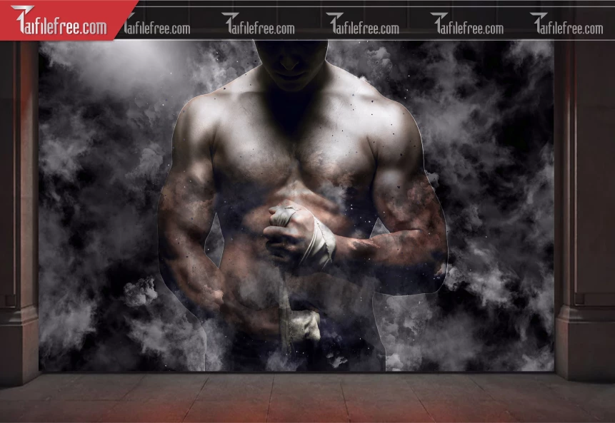 Tranh Trang Trí Phòng Gym_TK18