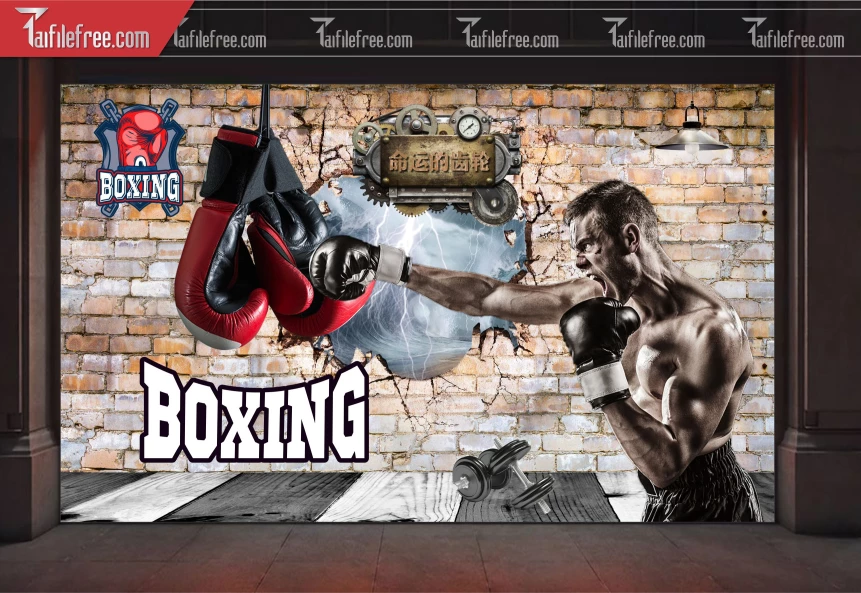 Tranh Trang Trí Phòng Gym_TK23