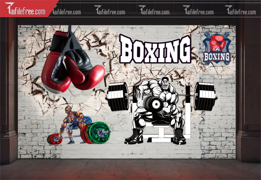 Tranh Trang Trí Phòng Gym_TK24