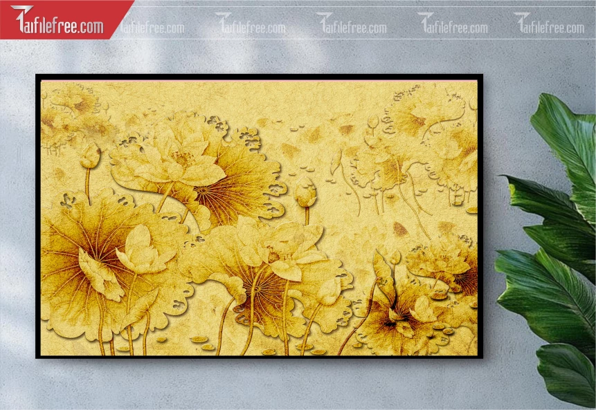 Tranh Trúc Chỉ Trang Trí Bàn Thờ_TK38