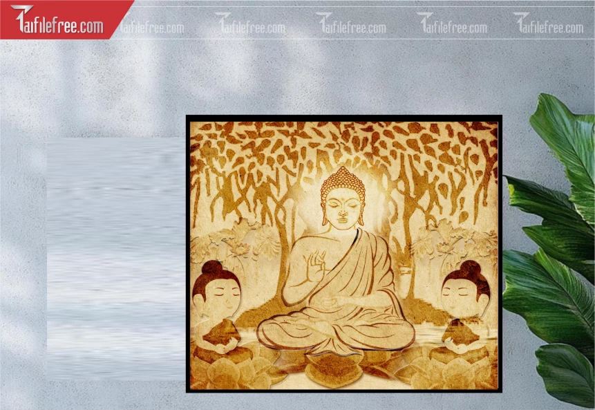 Tranh Trúc Chỉ Trang Trí Bàn Thờ_TK46