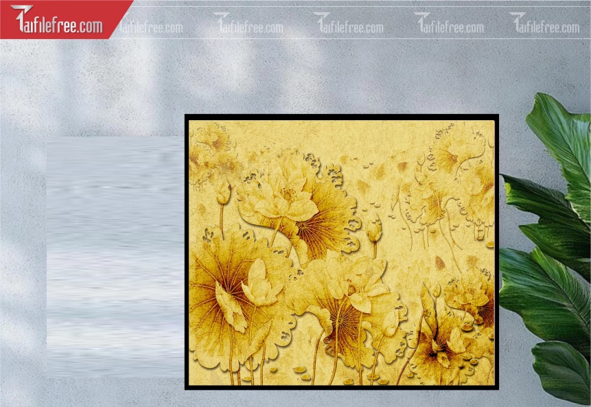 Tranh Trúc Chỉ Trang Trí Bàn Thờ_TK51