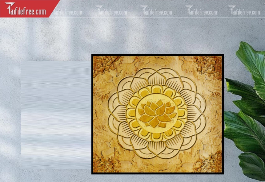 Tranh Trúc Chỉ Trang Trí Bàn Thờ_TK58