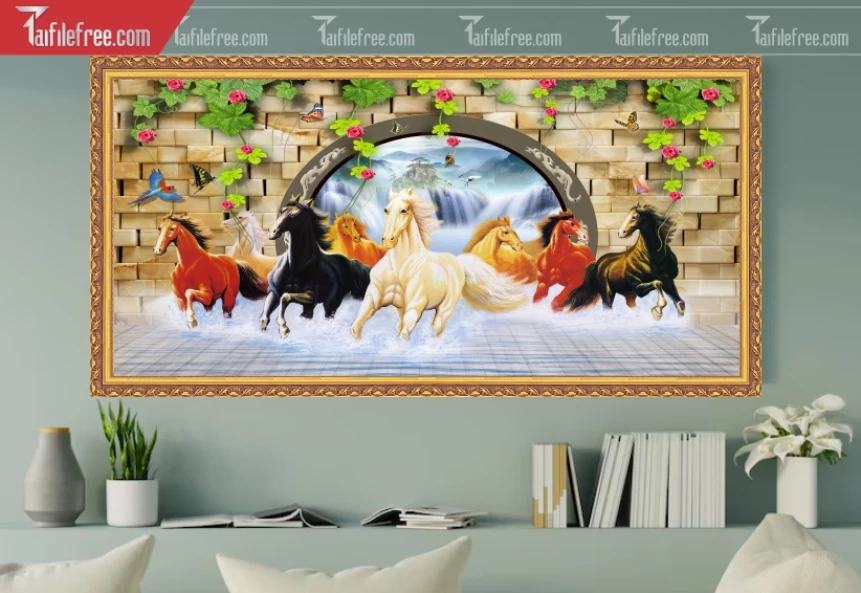 Tranh Trang Trí Phòng Mã Đáo Thành Công_TK69