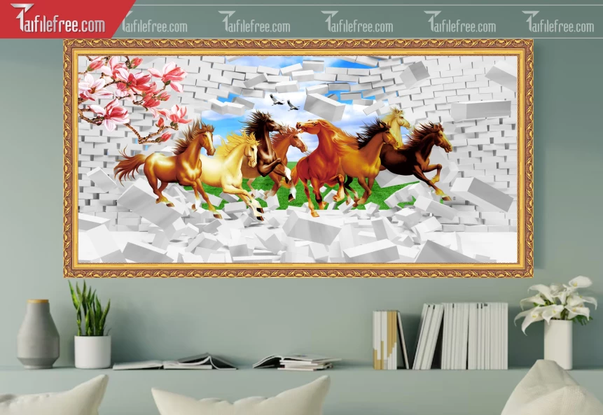 Tranh Trang Trí Phòng Mã Đáo Thành Công_TK72