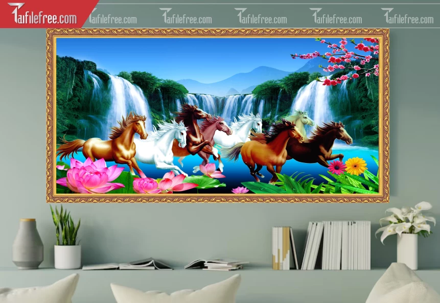 Tranh Trang Trí Phòng Mã Đáo Thành Công_TK74