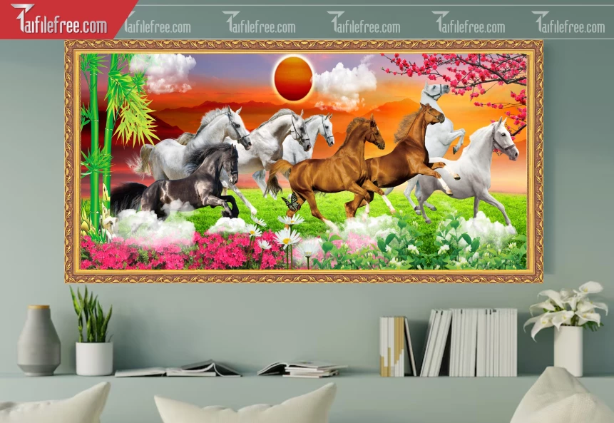 Tranh Trang Trí Phòng Mã Đáo Thành Công_TK76