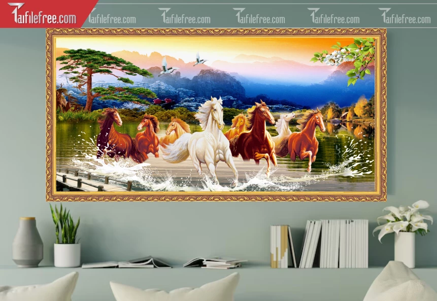 Tranh Trang Trí Phòng Mã Đáo Thành Công_TK77