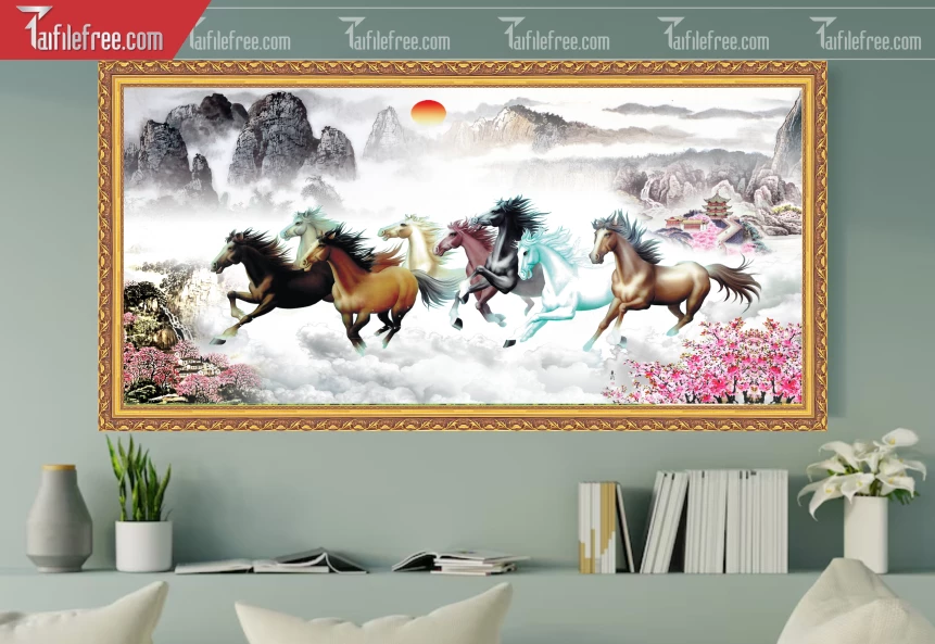 Tranh Trang Trí Phòng Mã Đáo Thành Công_TK78