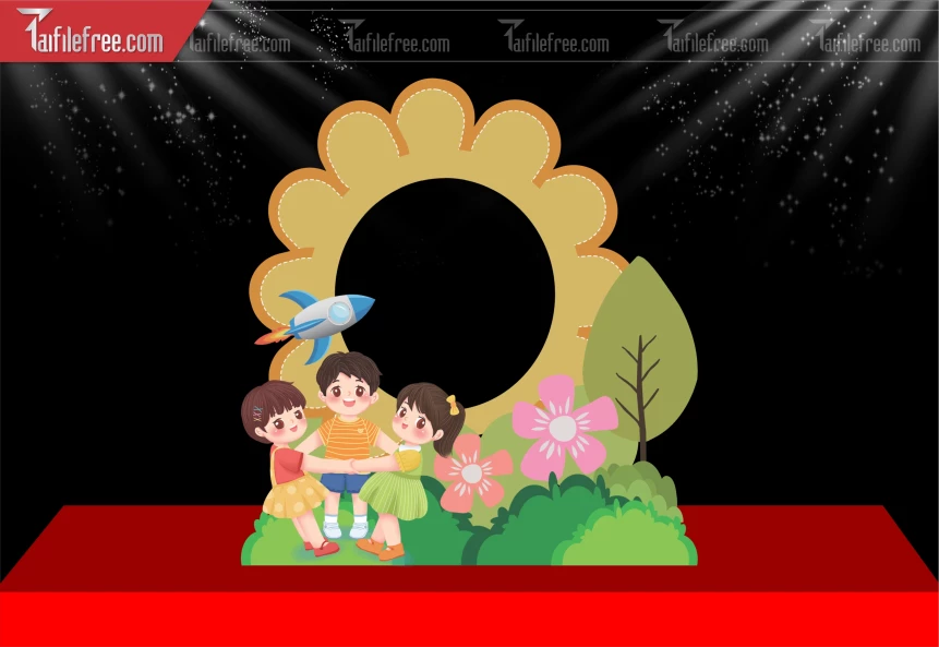 Mẫu Check In Chúc Mừng Ngày Quốc Tế Thiếu Nhi_TNV110