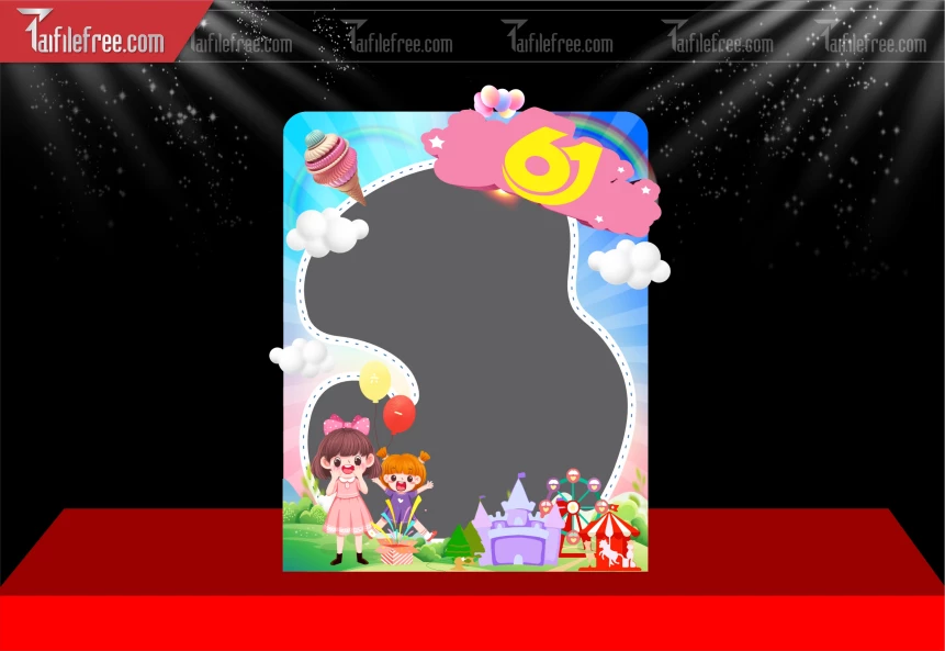 Mẫu Check In Chúc Mừng Ngày Quốc Tế Thiếu Nhi_TNV114