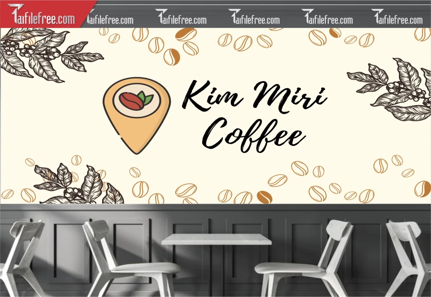 File Tranh Tường Trang Trí Quán Cà Phê, Trà Sữa_TP115