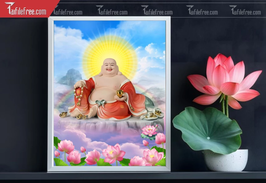 Tranh 3D Phật Giáo Đẹp_TQ73