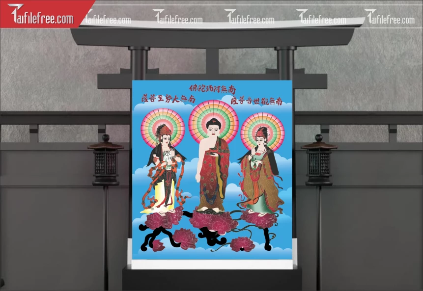 Tranh Phật Giáo Đẹp_TQ76