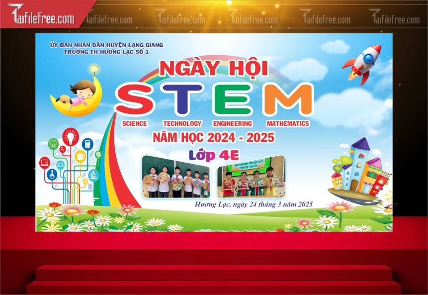 Phông Sân Khấu Ngày Hội Stem_TT131