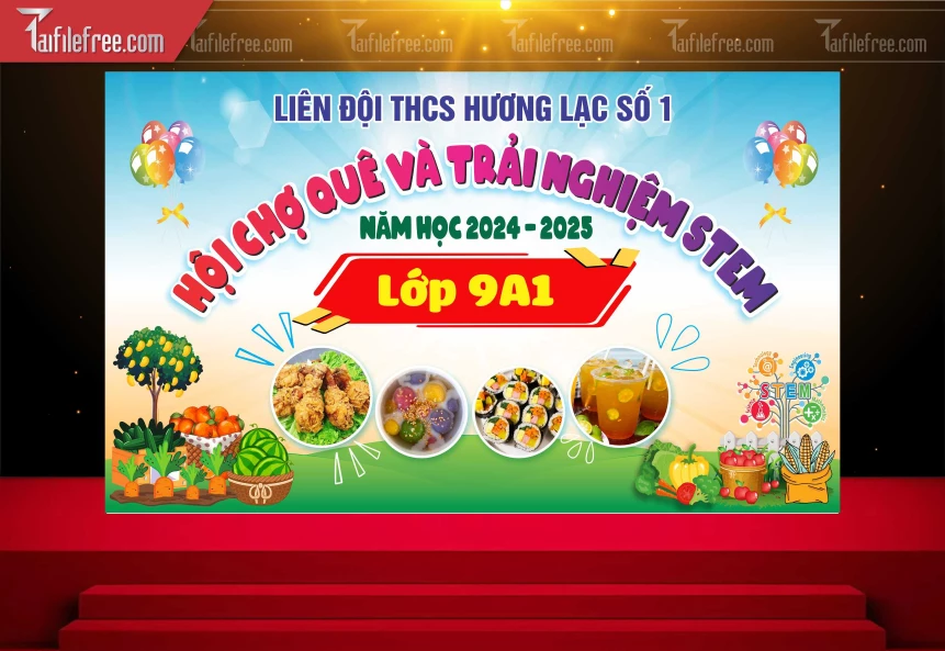 Phông Sân Khấu Ngày Hội Stem_TT132