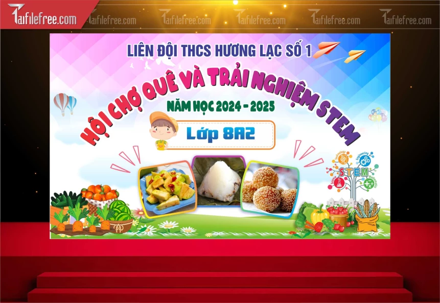 Phông Sân Khấu Ngày Hội Stem_TT133