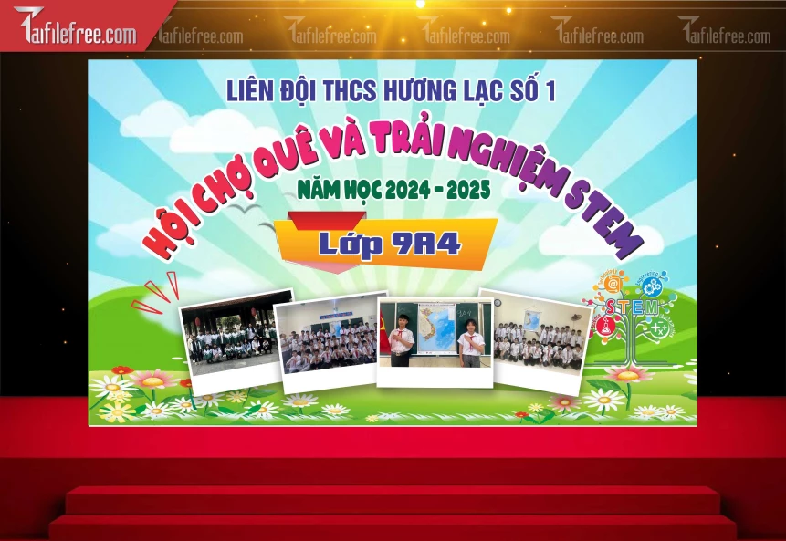 Phông Sân Khấu Ngày Hội Stem_TT134