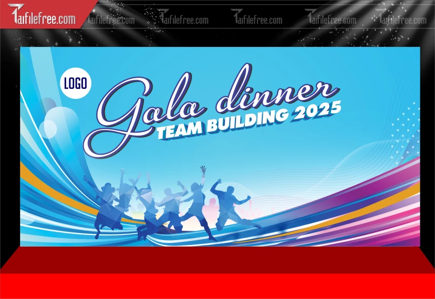 Backdrop Gala Dinner Team Building 20/10_TT143