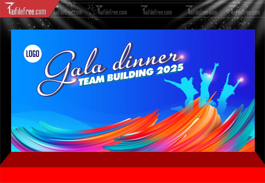 Backdrop Gala Dinner Team Building 20/10_TT144