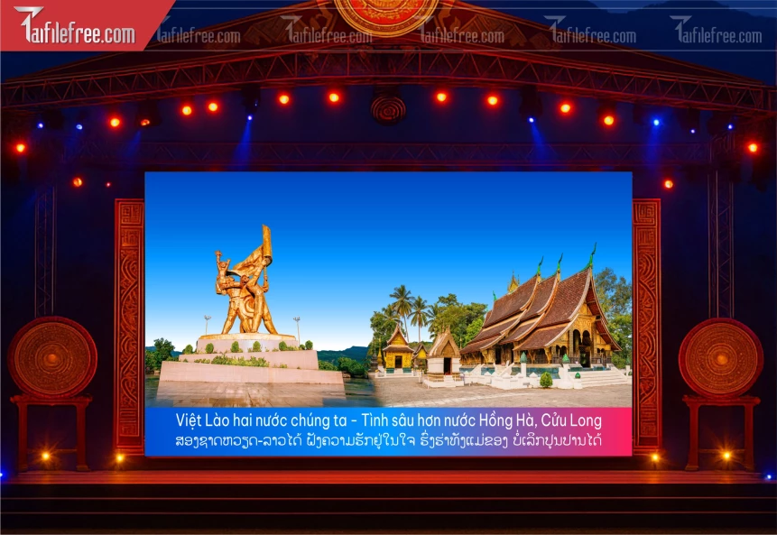 Phông Sân Khấu Lễ Hội Festival Điện Biên Năm 2025_TT171