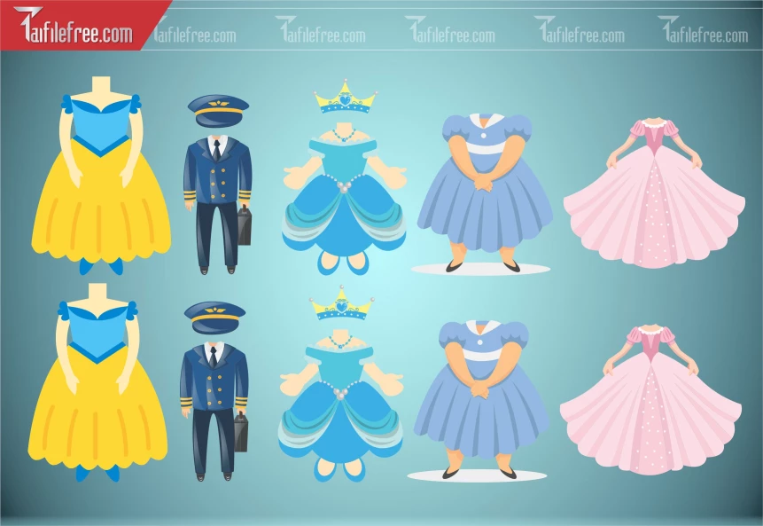 Thiết Kế Chibi Đáng Yêu, Trang Trí Sinh Nhật Cho Bé_TT175