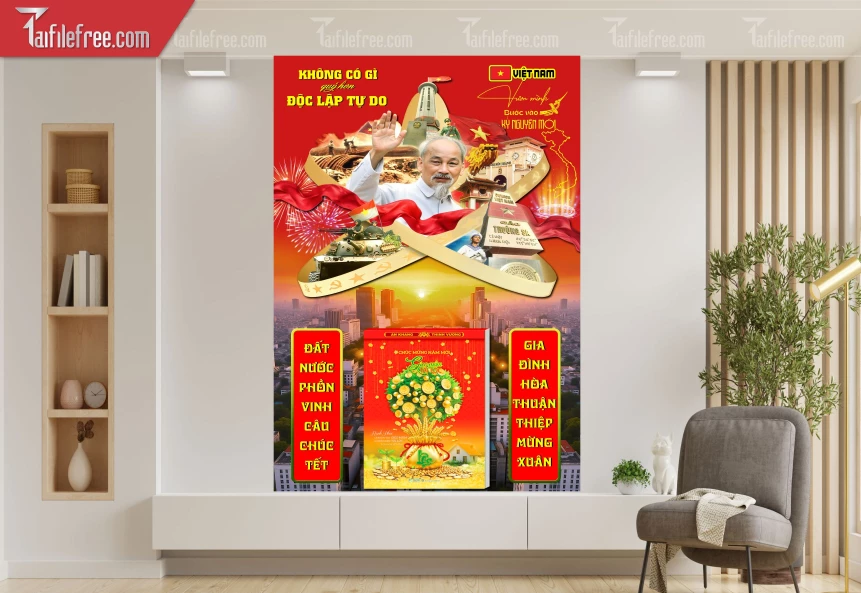 Mẫu Lịch Treo Tường Tết_TT207