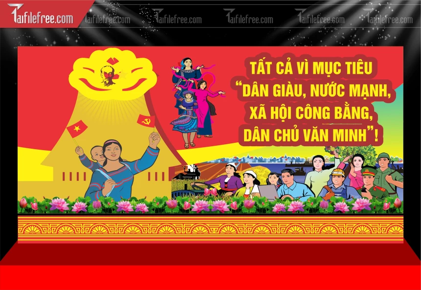 Mẫu Phông Nền Đảng Bộ_TTK202